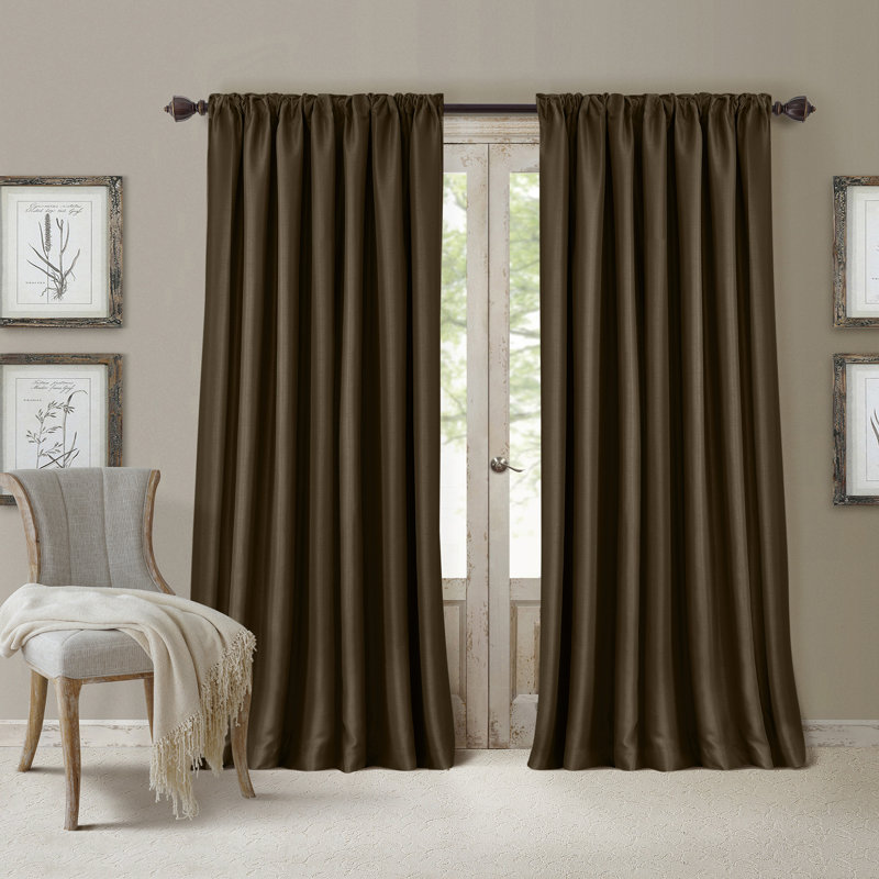 Astoria Grand Ardmore Solid Blackout Single Curtain Panel & Reviews